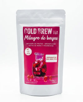 Cold Brew Milagro de Bayas – Infusión fría sabor Mora y Frambuesa