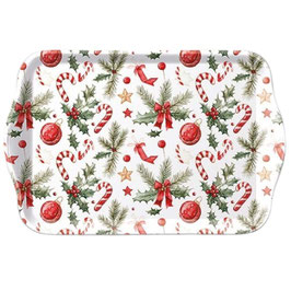 Bandeja para taza ADORNOS NAVIDEÑOS