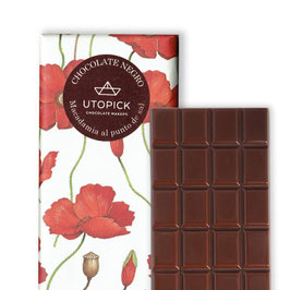 Chocolate negro con MACADAMIA Y SAL Utopick