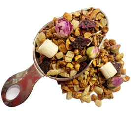 Infusión de frutas Fruta del Dragón y Marshmallows