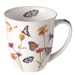 Taza BUTTERFLY GARDEN