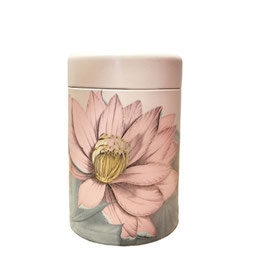 Lata para té LOTO rosa