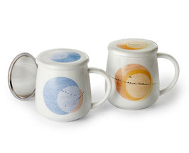 Taza con filtro infusor PÁJAROS