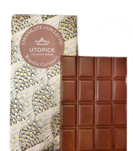 Chocolate con leche REGALIZ y CARAMELO Utopick