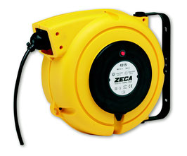 Zeca 4325 elektrahaspel 9+ 1 meter 3 X 2,5 mm² (geel)