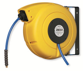 ZECA 805/10 luchtslang haspel (geel) 15 + 1 meter 14 X 10 mm