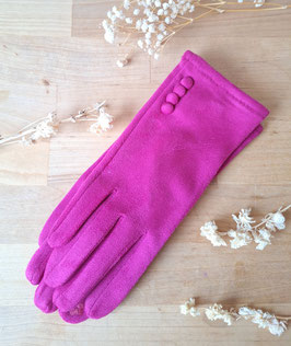 Fuchsia roze handschoenen