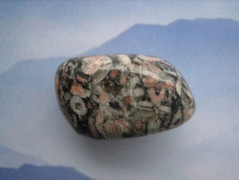 Jaspis - Turitella-Jaspis Trommelstein 28 x 20 mm
