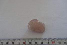Rosenquarz Trommelstein 31 x 20 mm