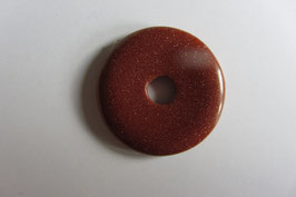 Goldfluss braun Donut 30 mm Durchmesser