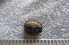 Chiastolith Trommelstein 22 x 18 mm