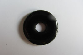 Apachenträne (Rauchobsidian) Donut 30 mm Durchmesser