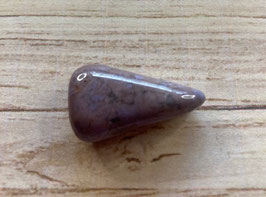 Lepidolith, Trommelstein, 30 x 17 mm