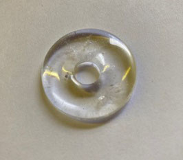 Bergkristall Donut 30 mm Durchmesser