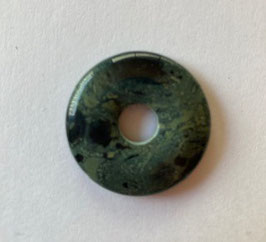 Jade Nephrit Donut  Anhänger 30 mm Durchmesser