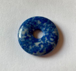 Lapislazuli Donut Anhänger  30 mm Durchmesser