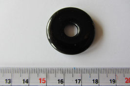 Obsidian schwarz Donut 30 mm Durchmesser