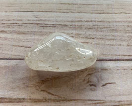 Bergkristall, Trommelstein, 34 x 18 mm