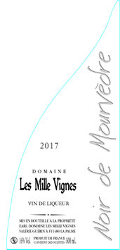 Noir de Mourvèdres 2017