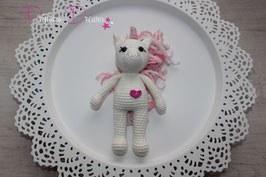 Einhorn Pferd gehäkelt Props Kuscheltier