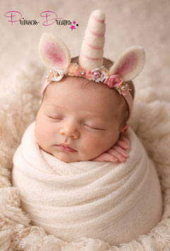 Accessoires Haarband  "kleines Einhorn"