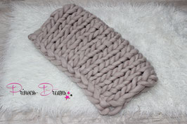 Posing Wolldecke / Kammzugdecke dusty