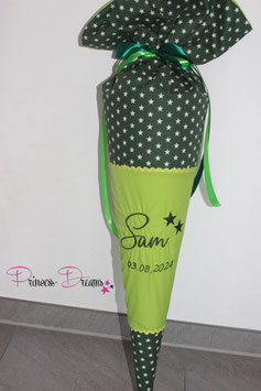 Schultüte "Sam" 70cm inkl. Rohling ohne Motiv