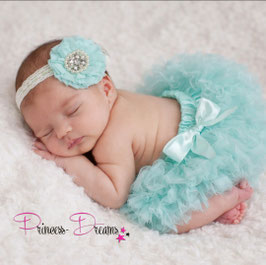 Baby Mädchen Outfit Tutu aqua