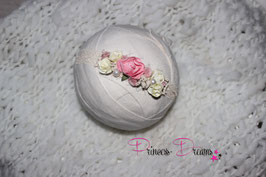 SHB Blumen Vintage creme/rosa