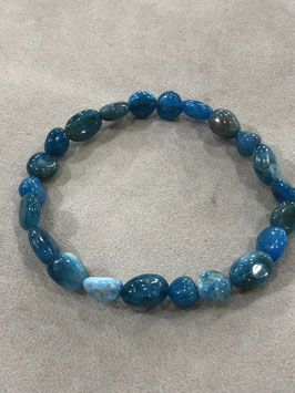 Apatite blu - Bracciale