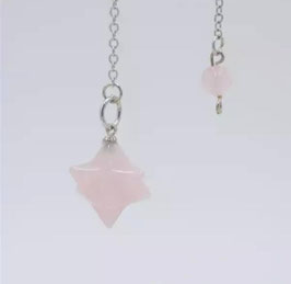 Merkaba  Quarzo Rosa