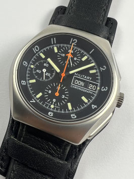 SELTENER VINTAGE TUTIMA 798 CHRONOGRAPH US-PROPERTY LEMANIA 5100 CA. 1985 MIT REVISION