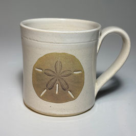Matt Burton Pottery, Sand Dollar Mug
