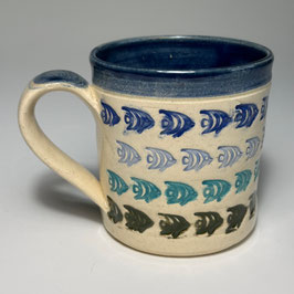 Matt Burton Pottery, Fish Mug