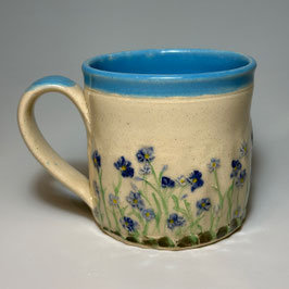 Matt Burton Pottery, Flower Bed Mug