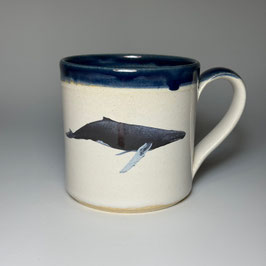 Matt Burton Pottery, Humpback Whale Mug