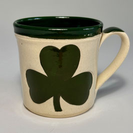 Matt Burton Pottery, Shamrock Mug