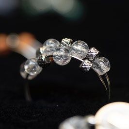 BAGUE CRISTAL DE ROCHE D'ARKANSAS