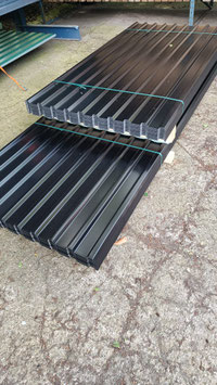 Damwandplaten smal profiel 1.10m werkend breed