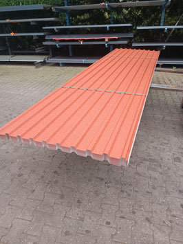 Dakplaten Terracotta wrinkle