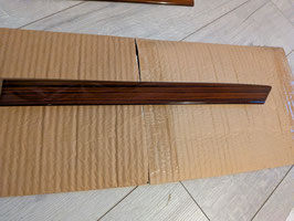 Türzierleiste Zebrano Mercedes W124 Limousine T-Modell hinten A1247300422