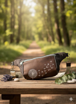 Crossbodybag Bestickt mit Pusteblume