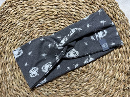Pusteblumen Stirnband grau