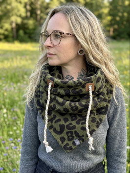 Schlupftuch Teddy Leopard
