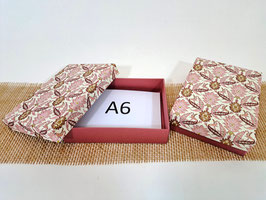 A6 Schachtel mit Musterpapier