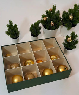 Schachtel für Weihnachtskugeln