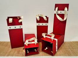 Geschenktaschen - Weihnachten - Rot