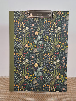 Klemmbrettmappe A4 - Florale Muster