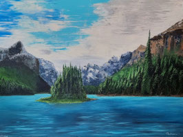 Landschaft - Maligne Lake -