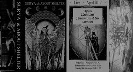 SURYA & ABOUT SHELTER MC Live-Split-Tape Cassette